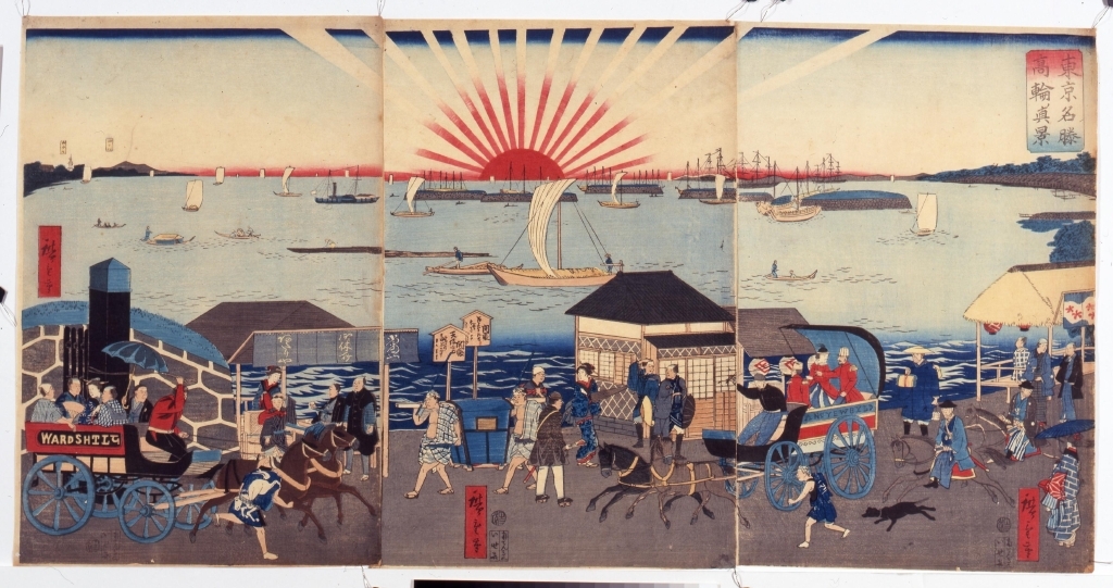 作品画像:東京名勝 高輪ノ真景