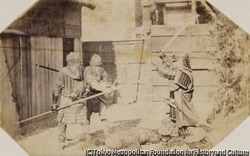(Group of samurai fighting)