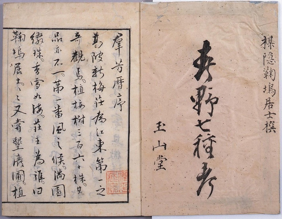 作品画像:春野七草考