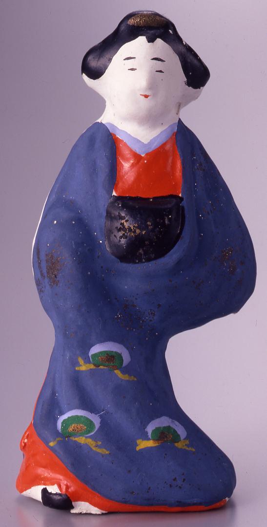 今戸人形 花魁(中)