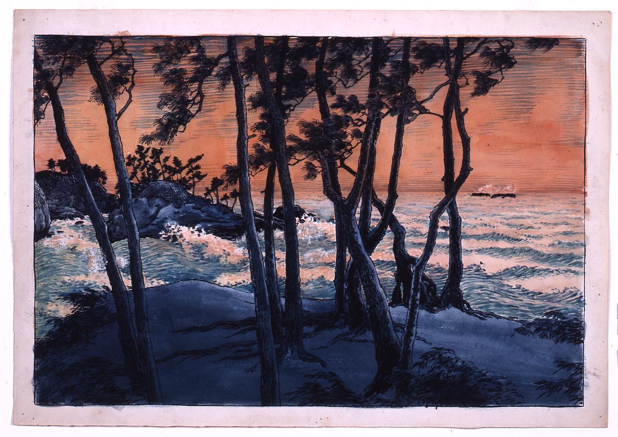 Souvenirs of My Travels, 3rd Series: Hinomisaki, Izumo (Original Picture)