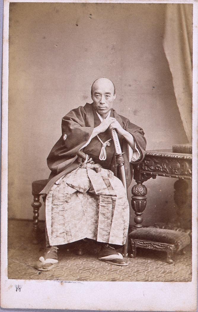 Shibata Hyuganokami Takenaka (Portrait of the 1865-1866 Embassy to Europe)