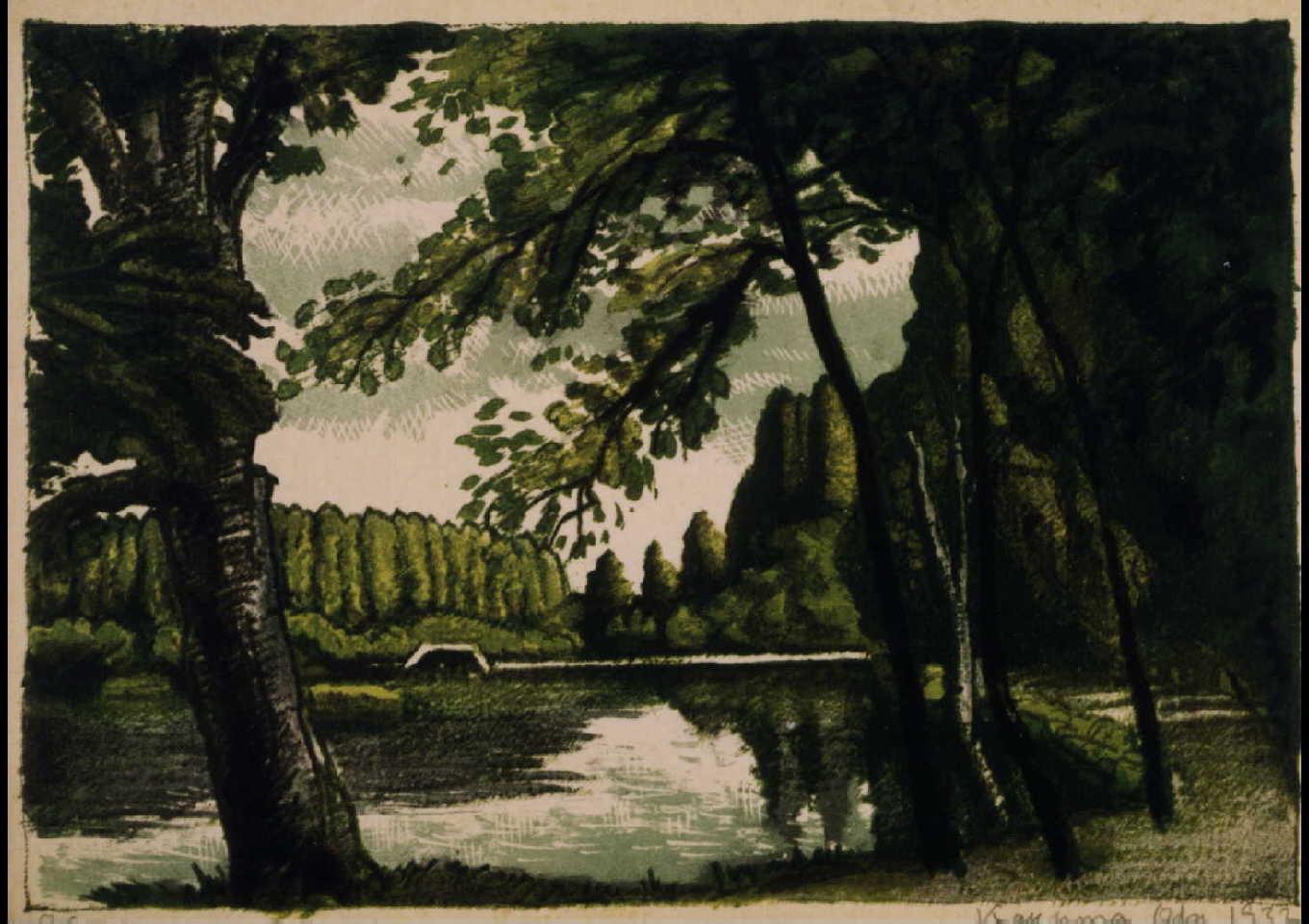 New Eight Views in the Environs of Tokyo : Inokashira