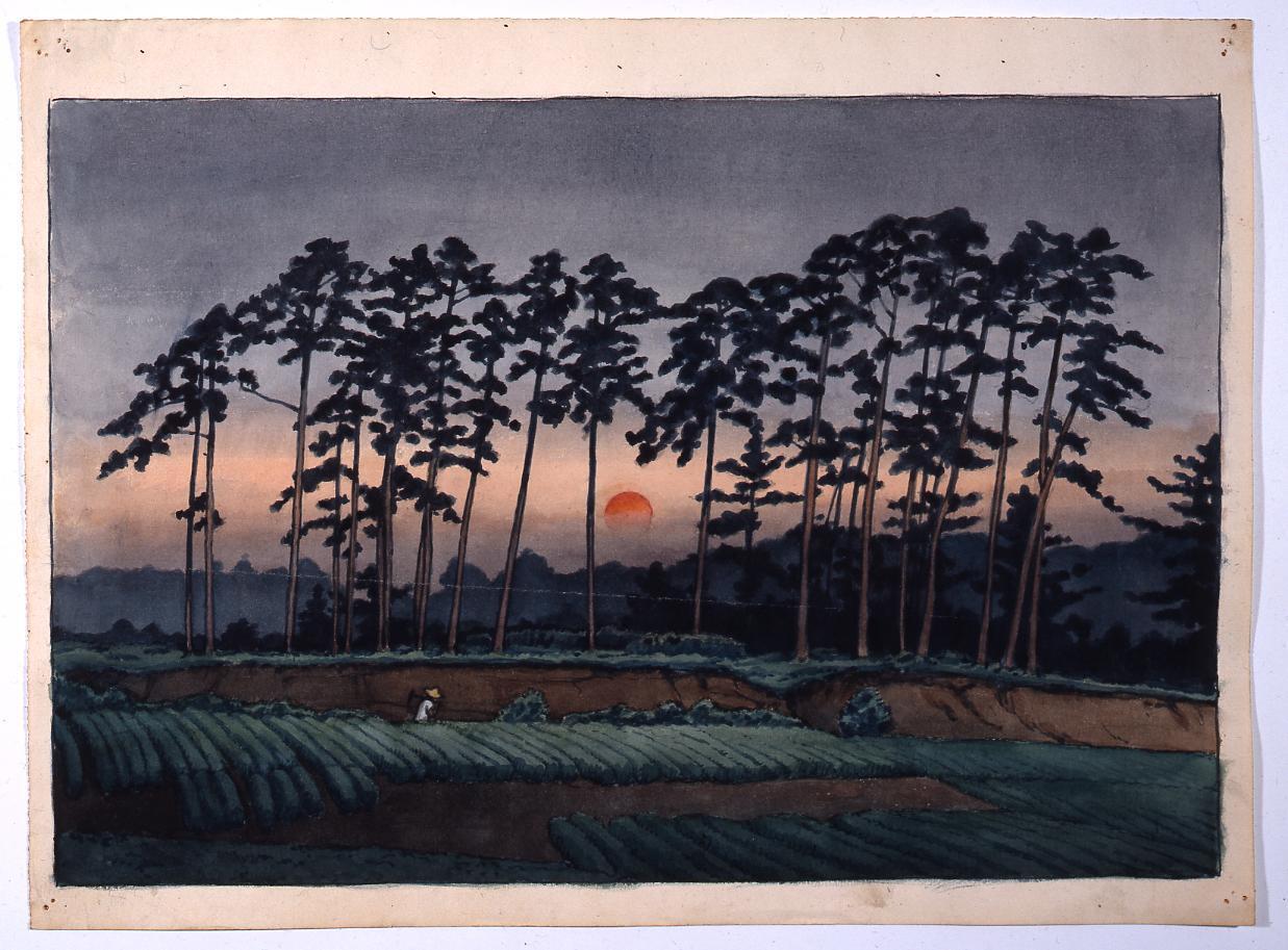 Twenty Views of Tokyo: Ichinokura, Ikegami (Original Picture)