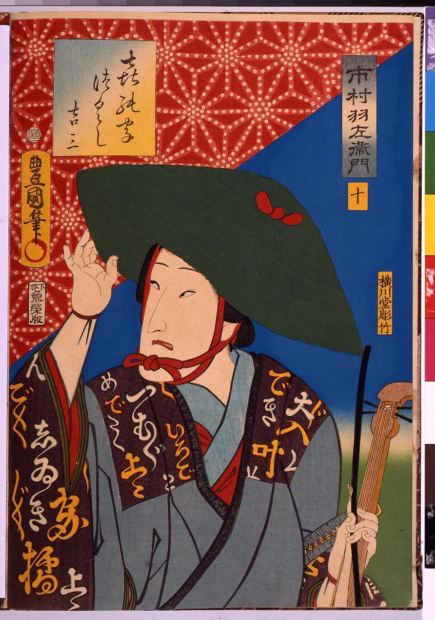 The Flowers of Edo (A Collection of Actors' Portraits) : No. 6, a Collection of Pictures with the Letter Ki, Kichisa