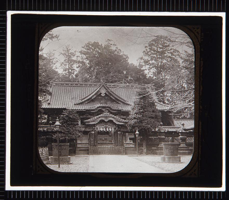 東京 上野東照宮(幻燈原板)