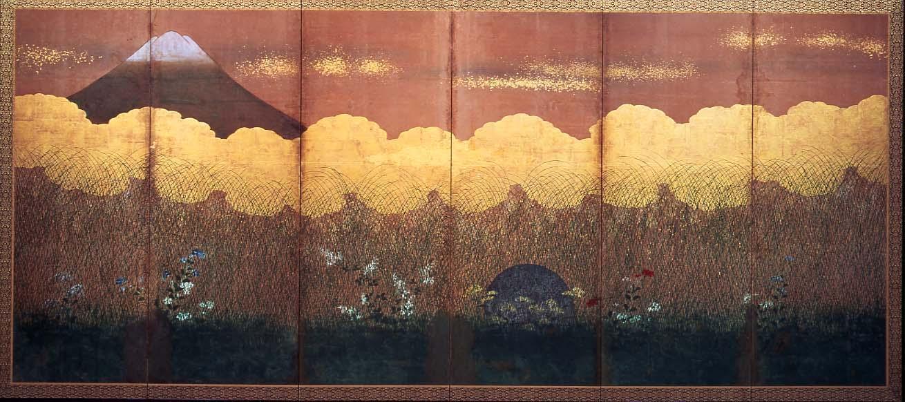 武蔵野図屏風 | ToMuCo - Tokyo Museum Collection 武蔵野図屏風 | ToMuCo - Tokyo Museum Collection