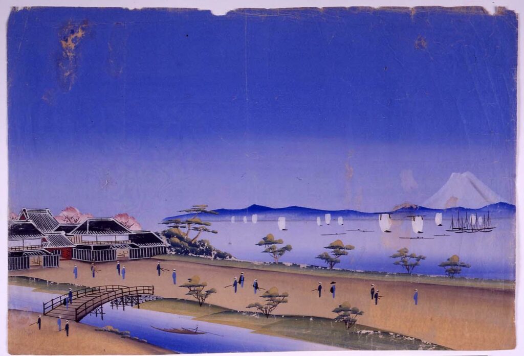 作品画像：泥絵 深川洲崎