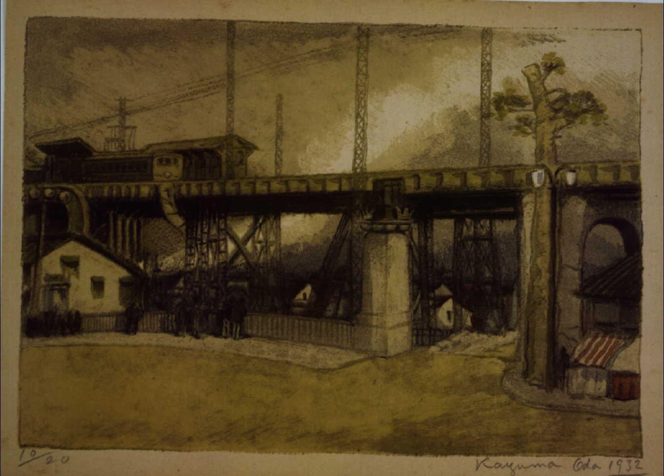 New Eight Views in the Environs of Tokyo : No. 3, Gotanda