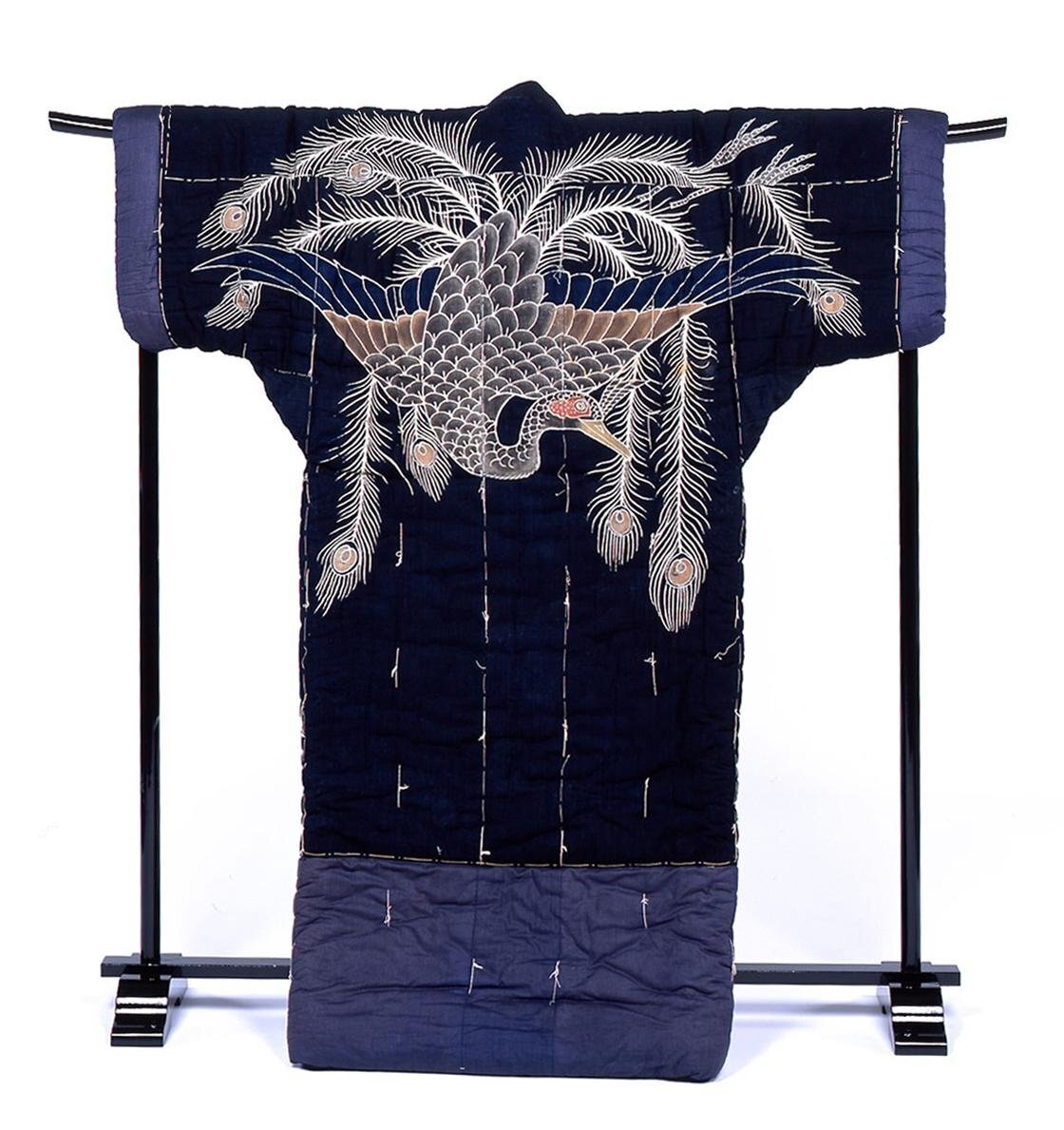 夜着 孔雀模様 | ToMuCo - Tokyo Museum Collection