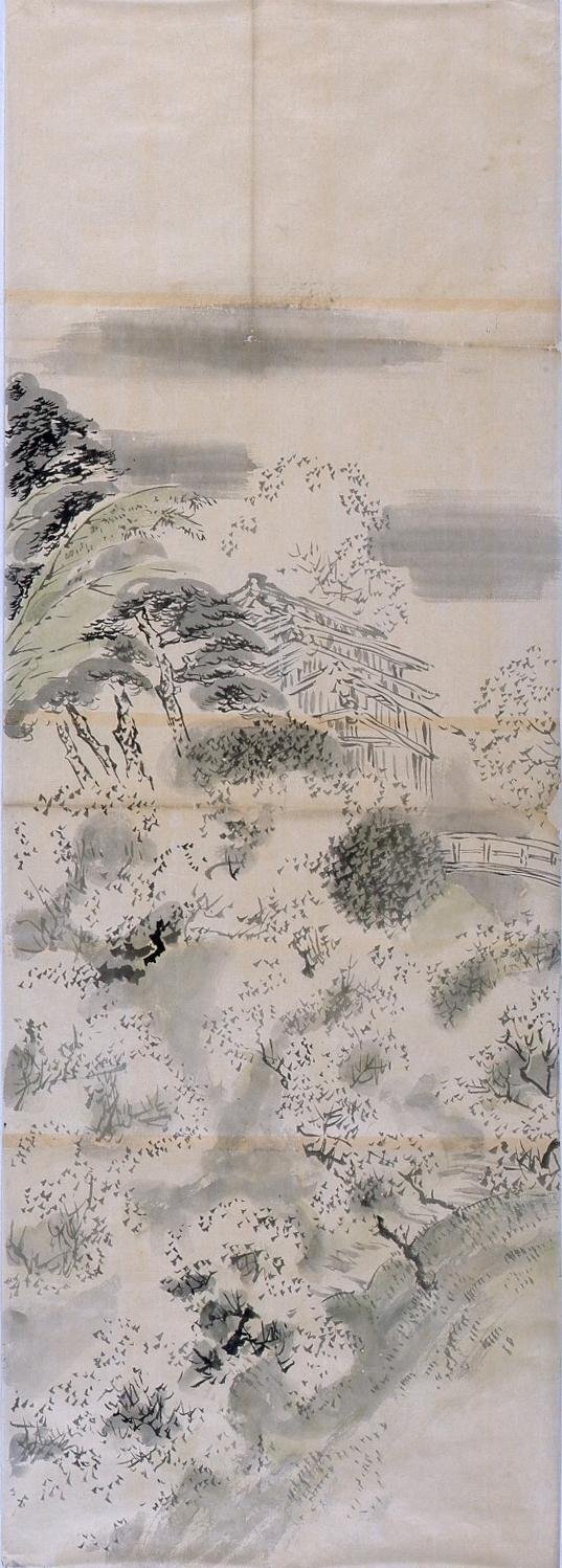 A Tall Building (Shibata Zeshin's Sketch)