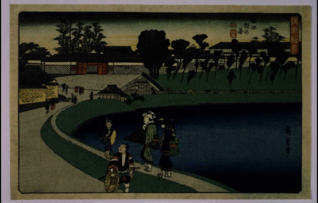 作品画像:江都勝景 桜田外の図