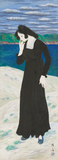 作品画像:浜に立つ女
