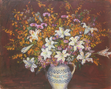 作品画像:山の花
