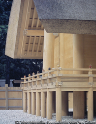 豊受大神社(外宮)正殿の髙欄と居玉