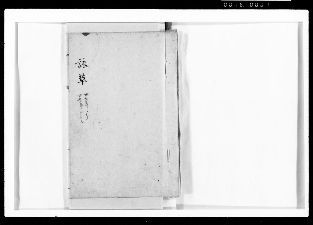 作品画像:詠草