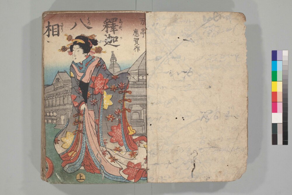 作品画像:釈迦八相倭文庫