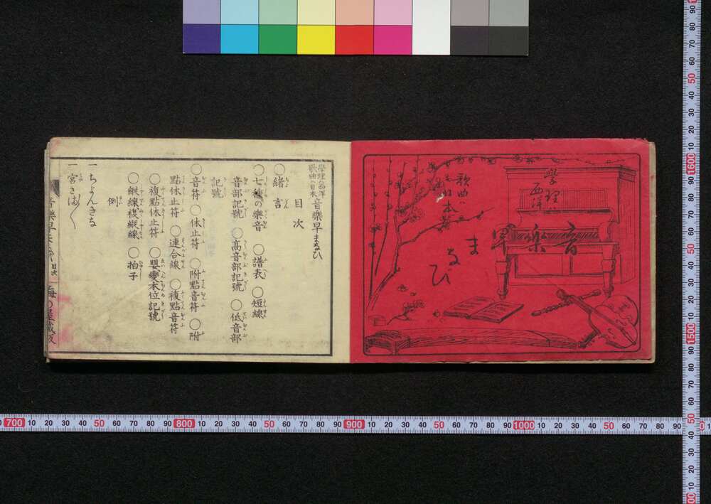 作品画像:学理ハ西洋歌曲ハ日本 音楽早まなび