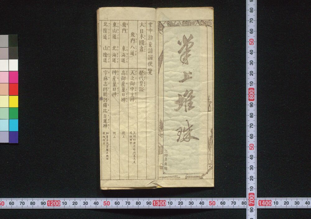 作品画像:増補掌中諳誦便覧 完