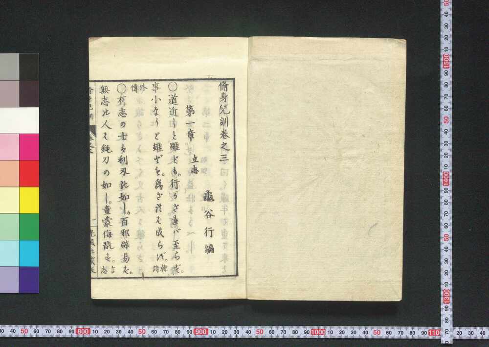 作品画像:修身兒訓