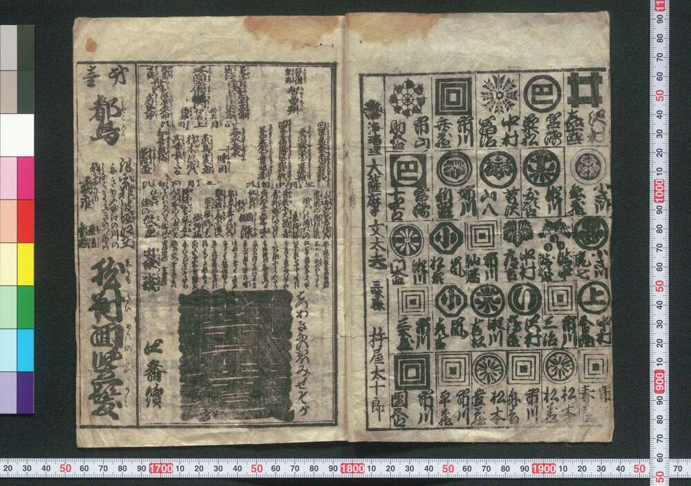 作品画像:絵入芝居筋書