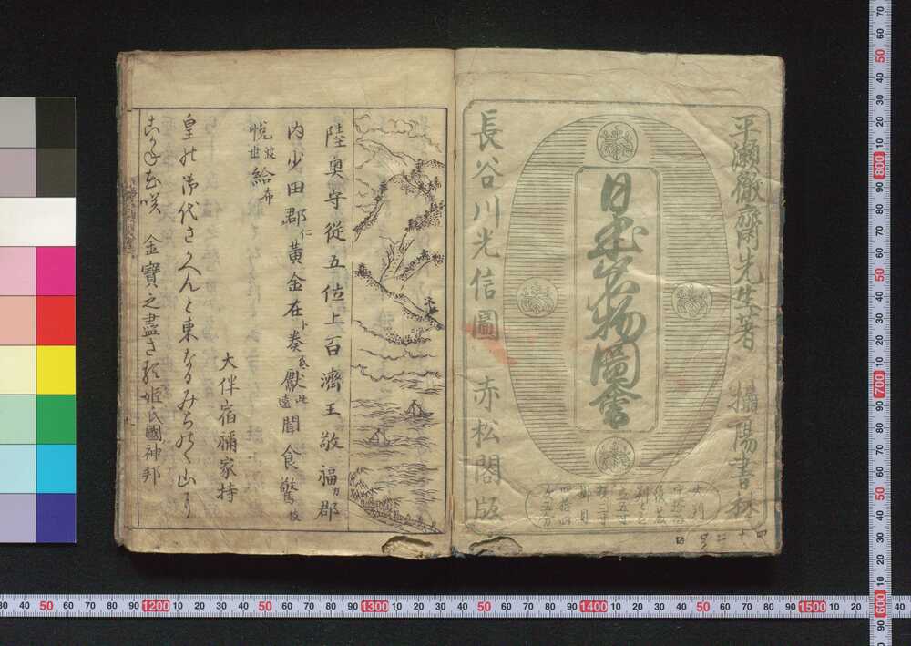 作品画像:日本名物図会