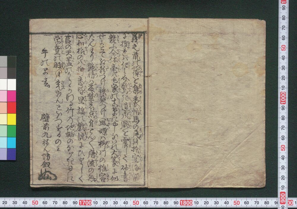 作品画像:摸書筆回気