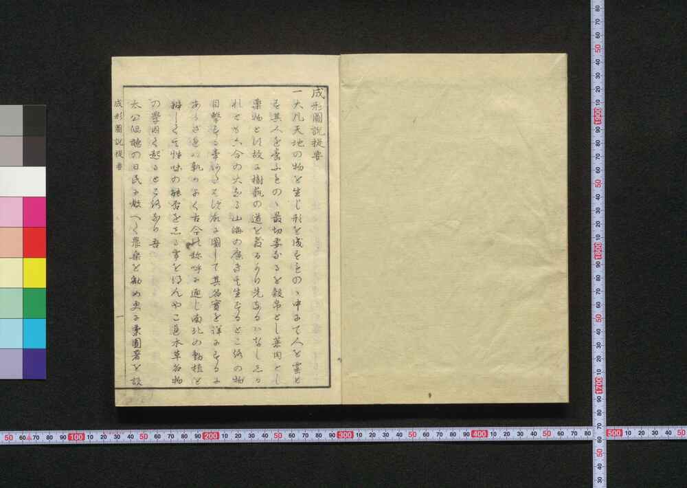 作品画像:成形図説