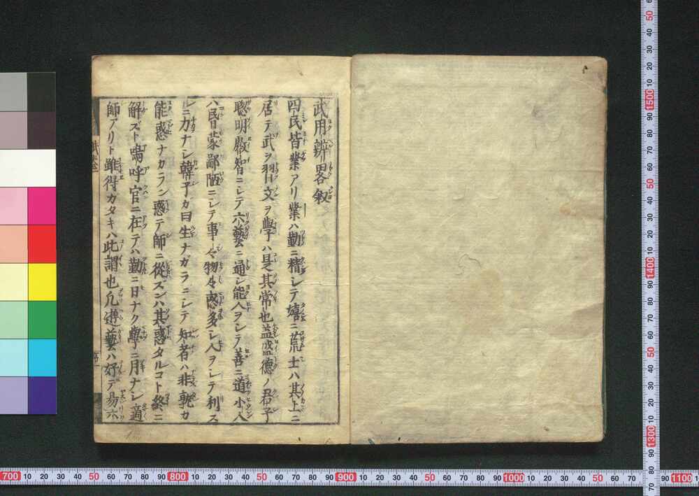 作品画像:校訂 武用辨略