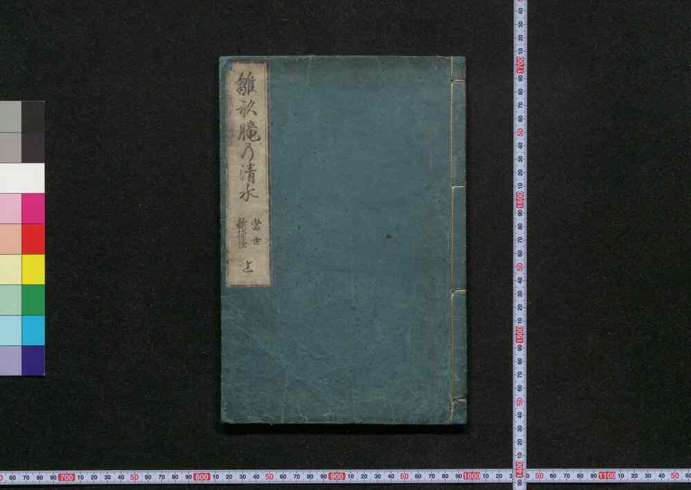 作品画像:雛形朧の清水 当世新模様