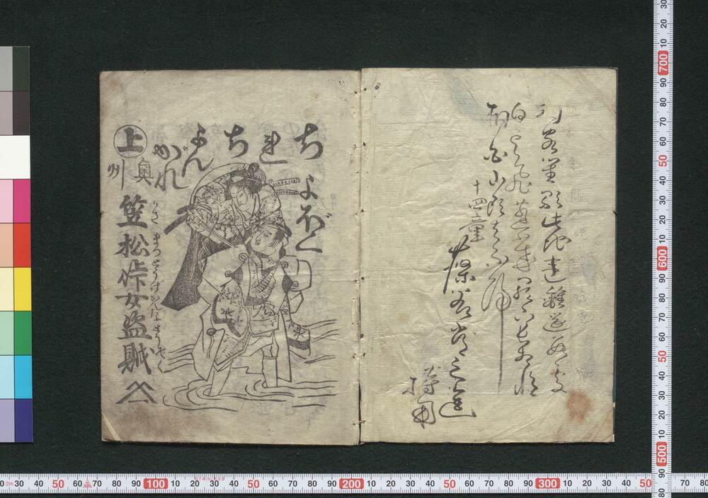 作品画像:笹読本 七冊全(宝暦、明和頃 歌祭文)