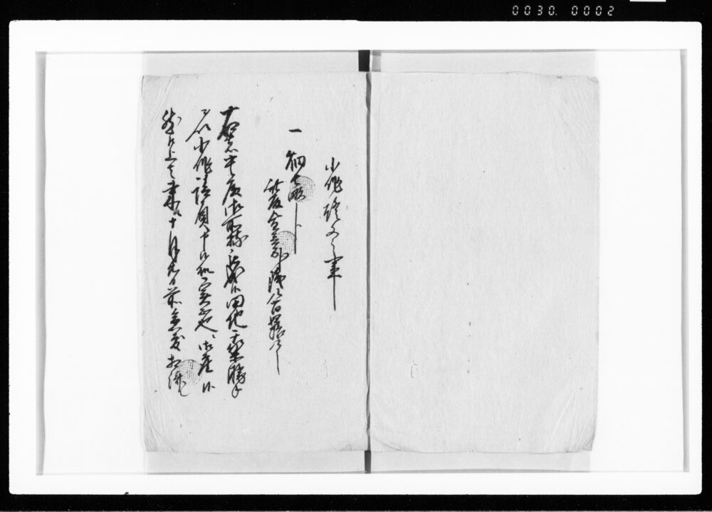 作品画像:小作証文