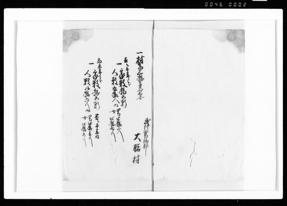 作品画像:増減書上帳