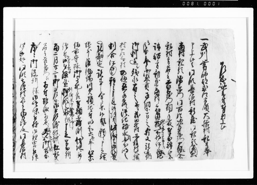 作品画像:乍恐書附ヲ以奉申上候(質地訴訟之儀ニ付)