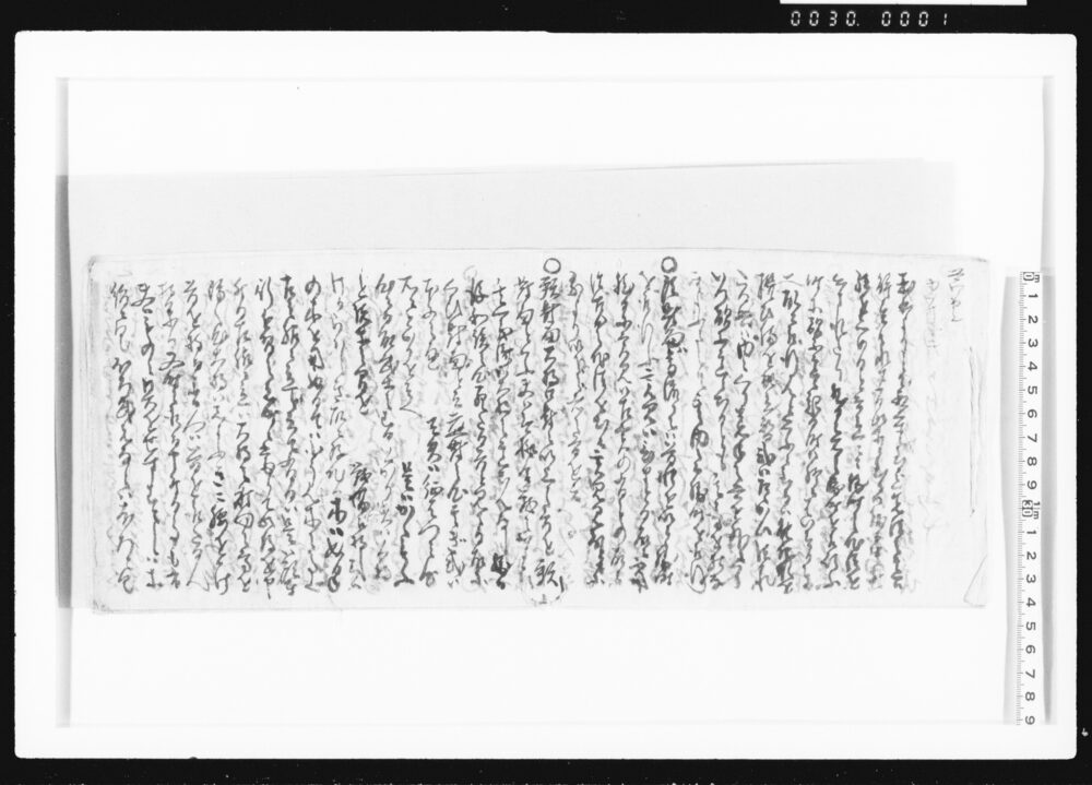 作品画像：[作法書留]