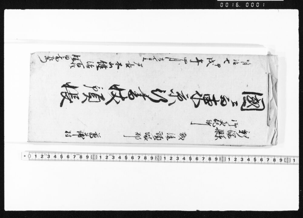 作品画像:国ニ而東京行書状預帳・東京買物帳