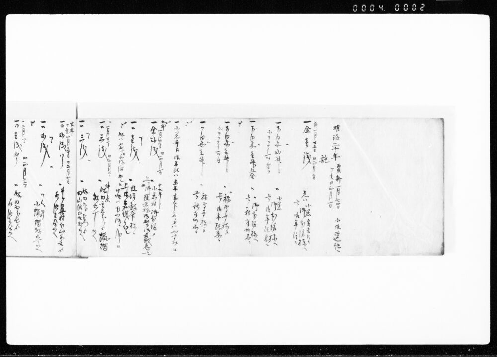 作品画像:万小使附込控記帳