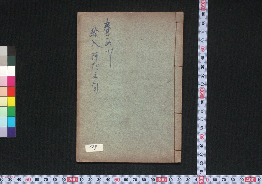 作品画像:春さめ艸し絵入あだ文句 三べん