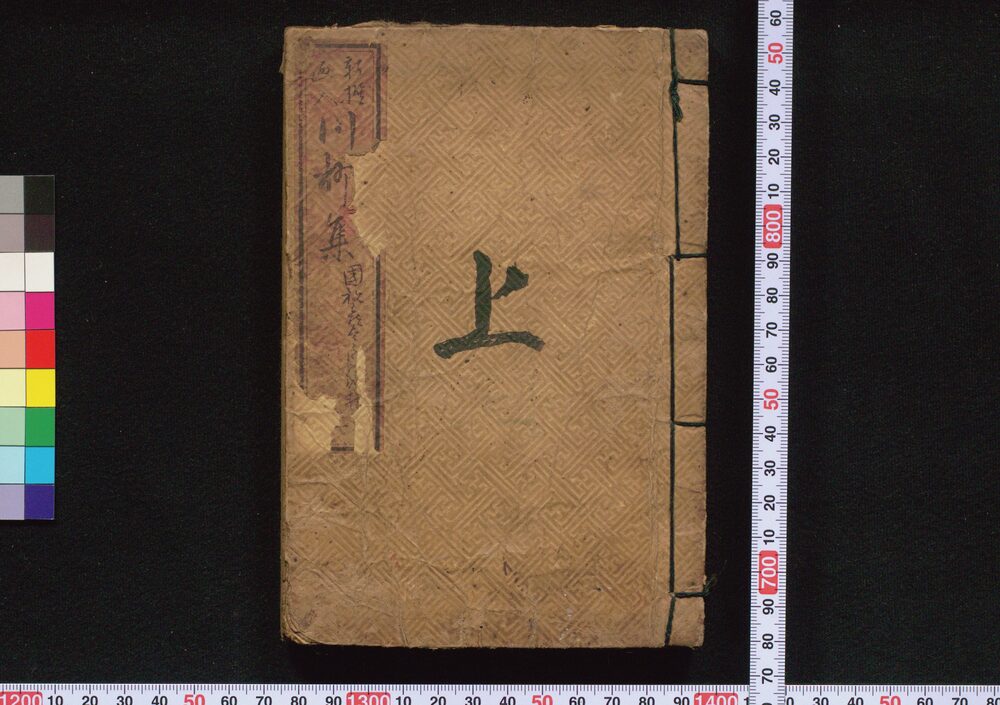 作品画像:新撰画入川柳集