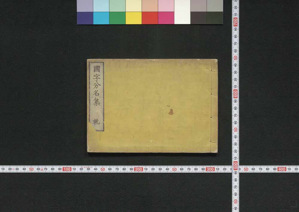 作品画像:国字分名集