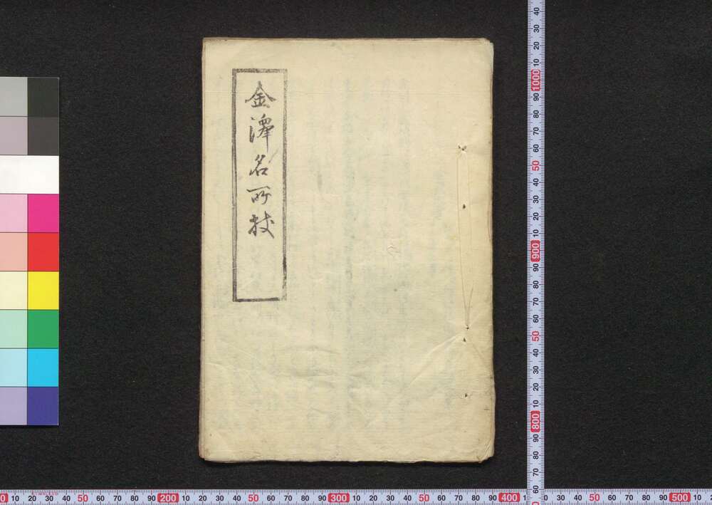 作品画像:金沢名所杖