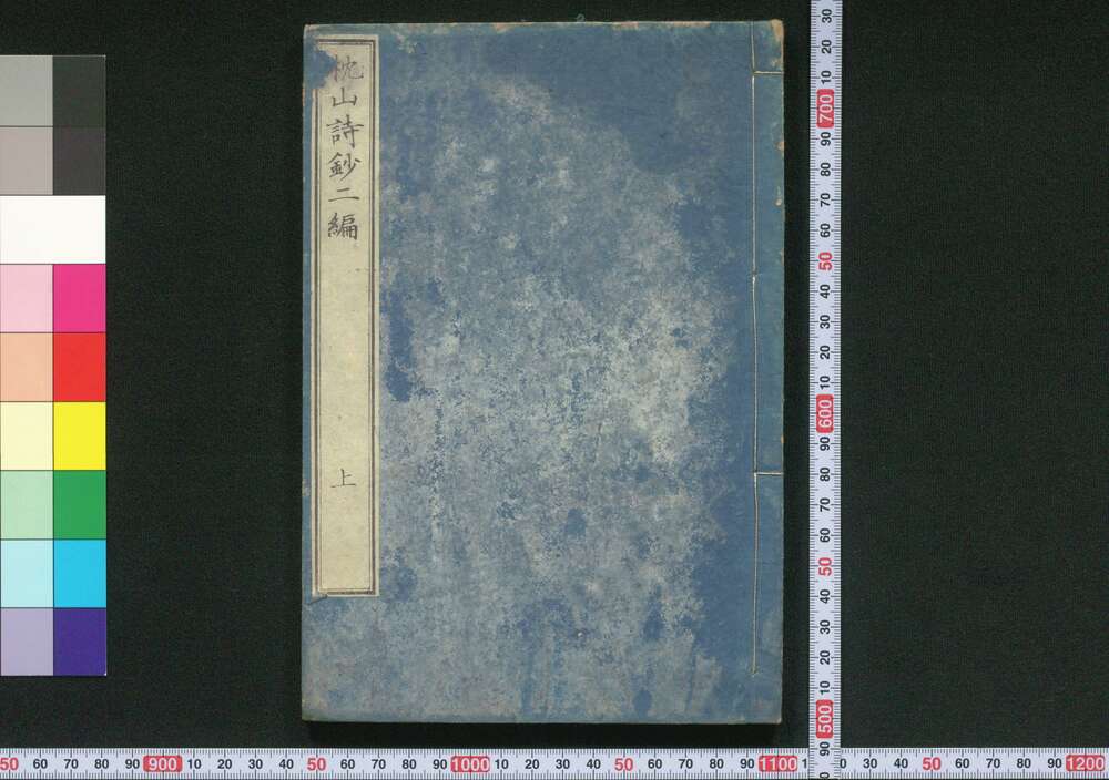 作品画像:枕山詩鈔 二編