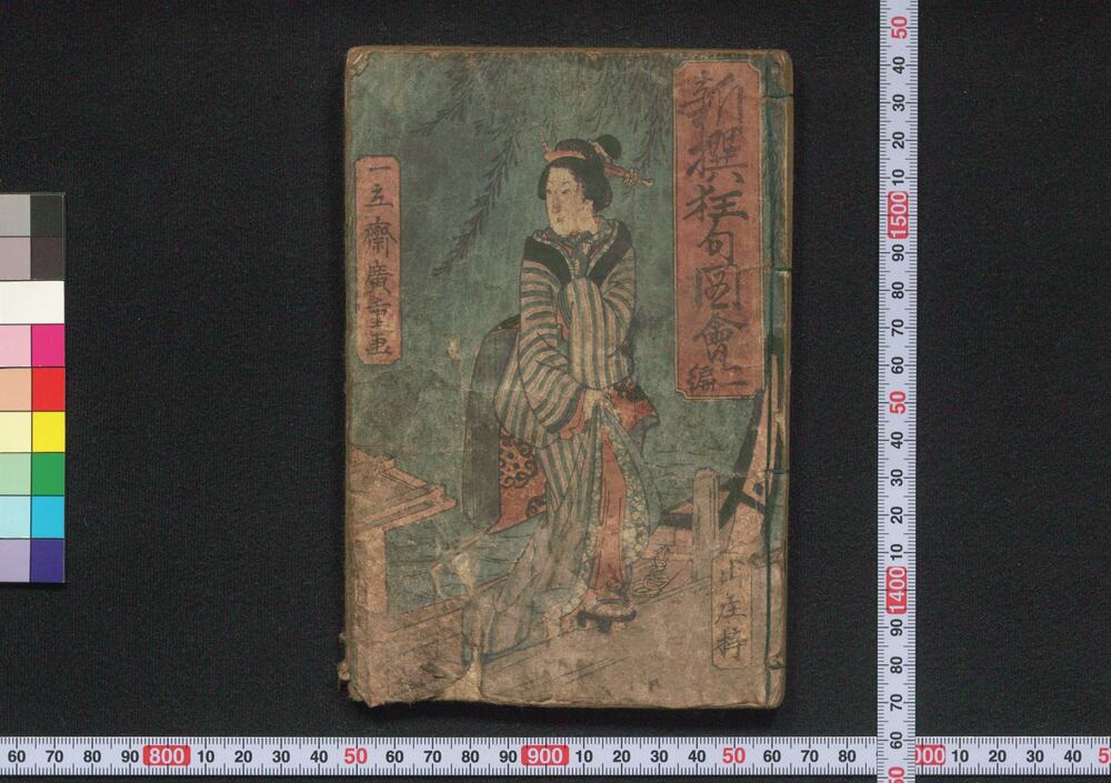 作品画像:新撰狂句図会 二編