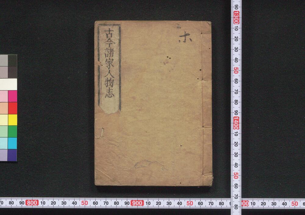 作品画像:古今諸家人物志