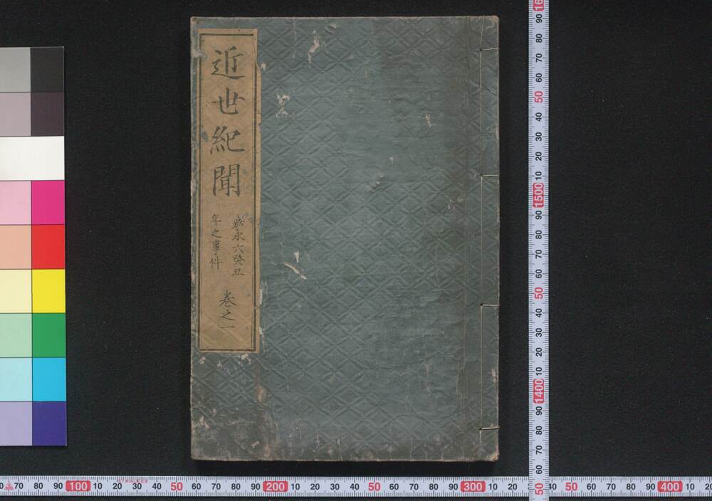 作品画像:近世紀聞