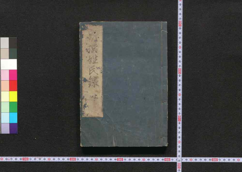 作品画像:新撰姓氏録