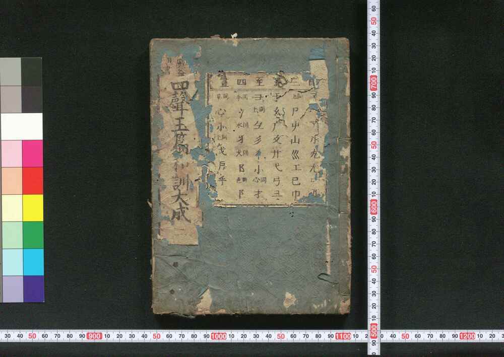 作品画像:首書大広益四声玉篇和訓大成