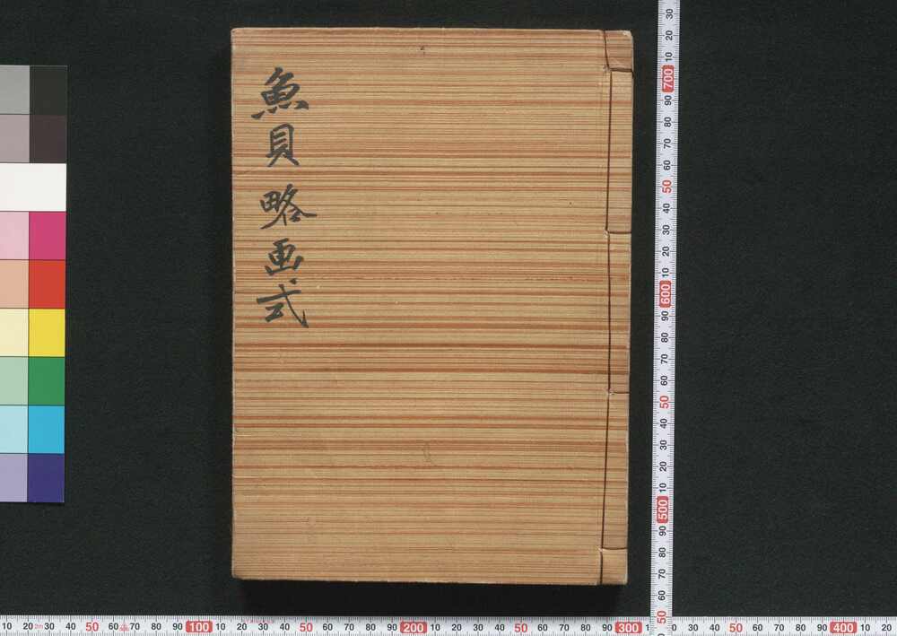 作品画像:魚貝略画式