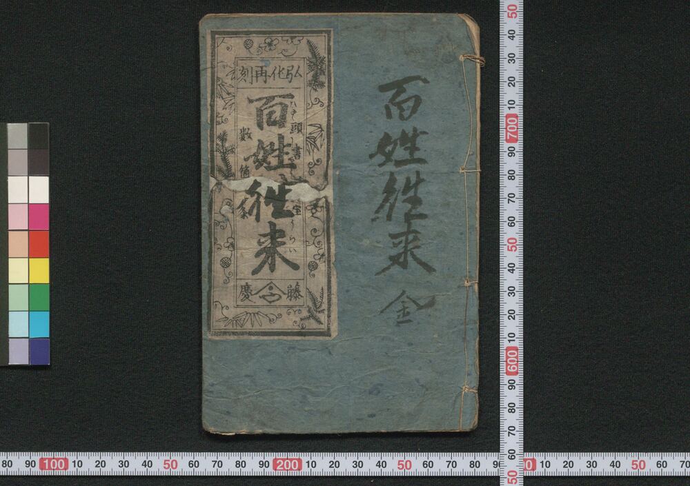 作品画像:弘化再刻百姓往来