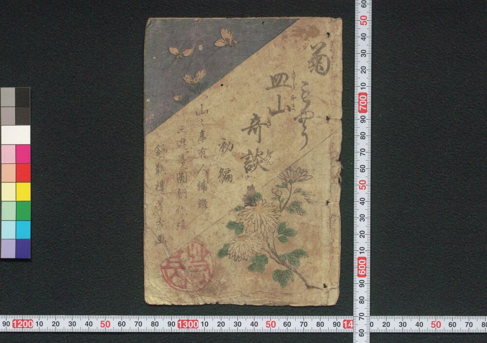 作品画像:菊文様皿山奇談